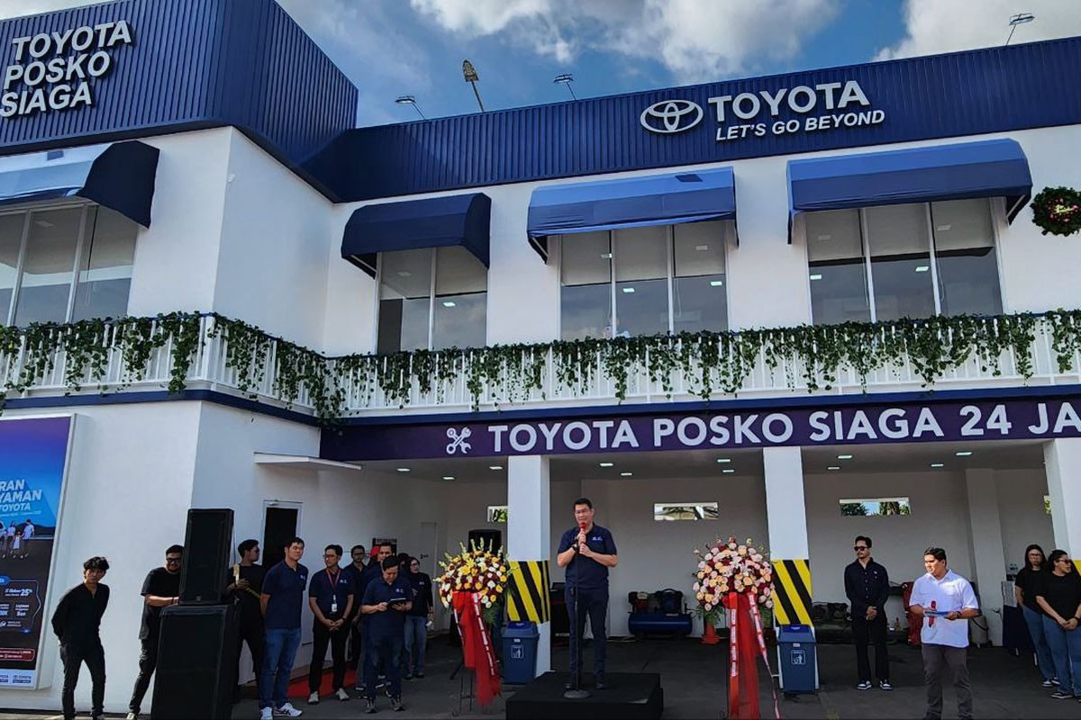 Toyota Auto2000 resmikan Posko Siaga 24 jam di rest area Cikampek KM 57