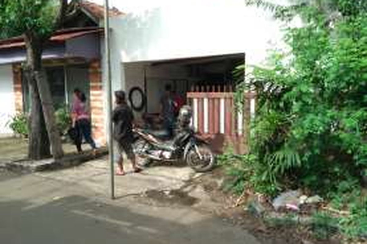 Rumah Icang, warga Komplek Eks Tiga Mei yang dipenjara dan rumahnya dikosongkan oleh Kodam Jaya.