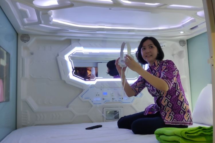 Whiz Capsule, Hotel Kapsul dari Intiwhiz Hospitality Management dibuka di Jakarta.