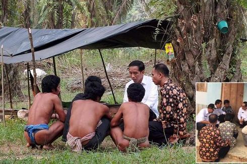 Penyebar Fitnah Foto Jokowi dengan Suku Anak Dalam Masuk ke Data Intelijen
