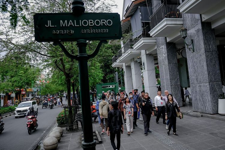 Ilustrasi Malioboro. Simak prakiraan cuaca di Yogyakarta hari ini yang dirilis oleh BMKG. 
