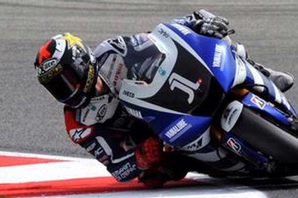 Pebalap Yamaha, Jorge Lorenzo.