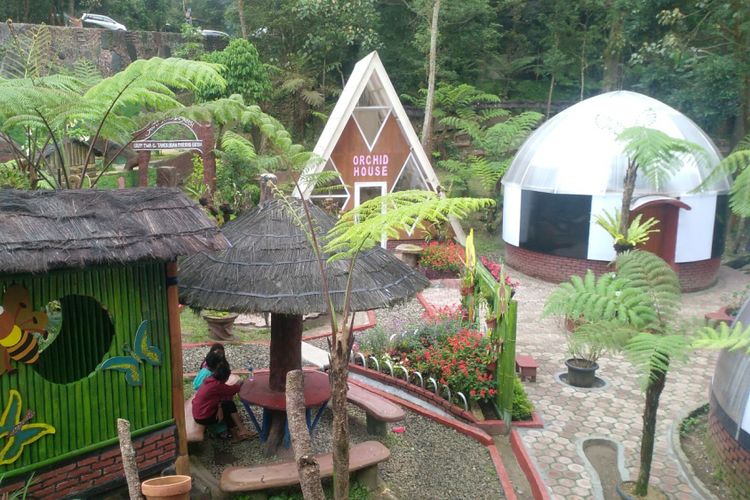 Orchid House, spot selfie baru di Taman Wisata Alam Gunung Tangkuban Parahu.