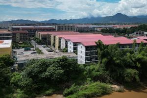 Penampakan Gedung Pusat Scam Myanmar, Masih Utuh meski Dibom Militer