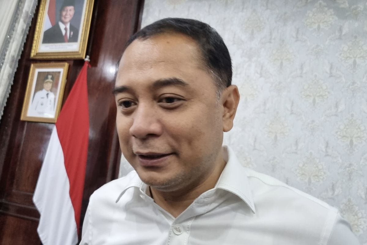 Wali Kota Surabaya, Eri Cahyadi, Selasa (11/2/2025).