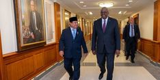 Prabowo Bertemu Menhan AS Lloyd Austin III Diskusikan Kerja Sama AS dan Indonesia