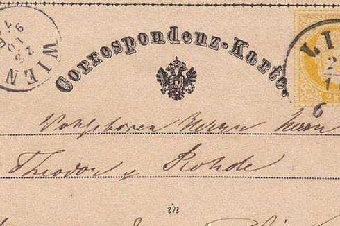 1 Oktober 1869: Austria Terbitkan Kartu Pos Resmi Pertama