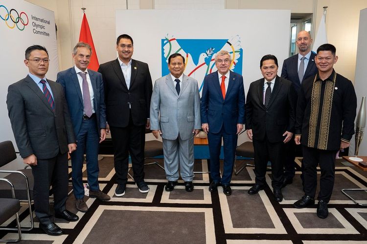 Prabowo Bertemu Presiden IOC di Paris, Bahas Potensi Indonesia Jadi Tuan Rumah Olimpiade
