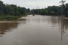 Banjir Ubah Jalan di Kabupaten Bangka Bak Kolam, Akses Transportasi Terganggu