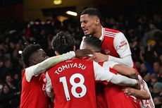 Klasemen Liga Inggris, Arsenal Jaga Jarak Usai Menang Dramatis atas Man United