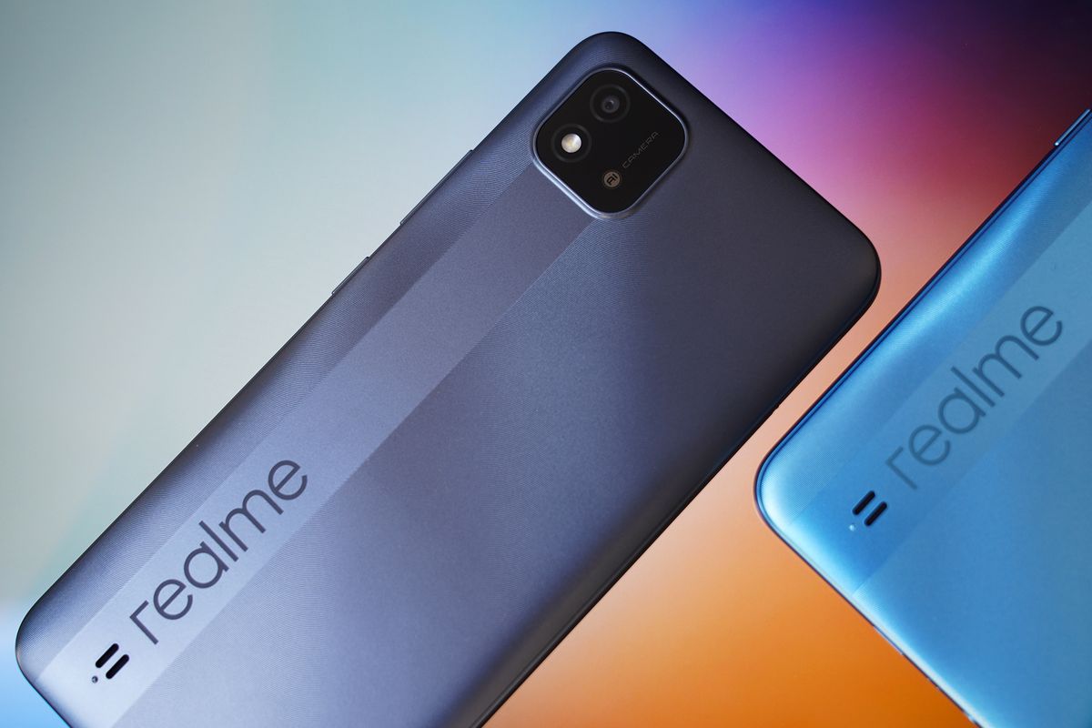 Realme C11 (2021) varian warna Iron Grey