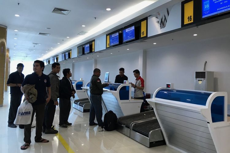 Bandara Aji Pangeran Tumenggung Pranoto di Samarinda, Kalimantan Timur resmi beroperasi Kamis (24/5/2018)