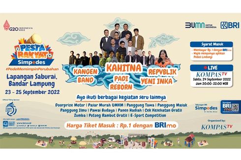 Hadirkan Produk Unggulan, 118 UMKM Siap Ramaikan Pesta Rakyat Simpedes 2022 di Bandar Lampung