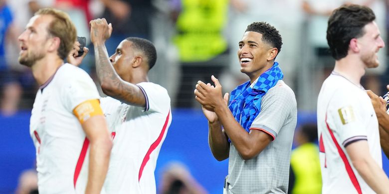 Jude Bellingham kembali menjadi sorotan saat membantu timnas Inggris mengawali perjalanan di Piala Dunia 2026 dengan kemenangan 4-2 atas Kroasia. Gelandang Real Madrid itu mencetak gol ketiga Inggris pada laga Grup L Inggris vs Kroasia di Dallas, Amerika Serikat, Kamis (18/6/2026) dini hari WIB.