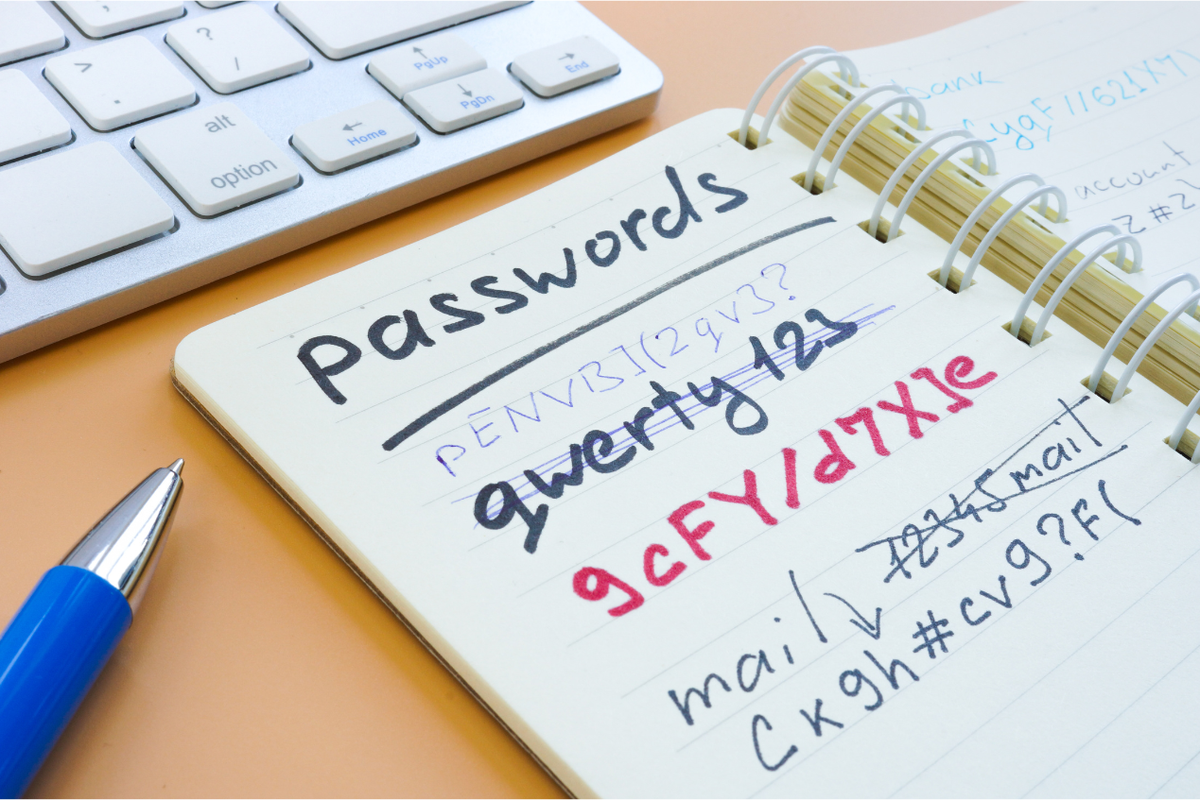 ilustrasi password yang mudah diretas dan banyak digunakan di Indonesia.