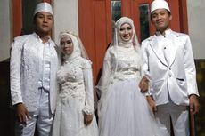 Kakak Adik Ini Kompak Nikah Bareng, Maskawin Sama hingga Resepsi 17 Agustus