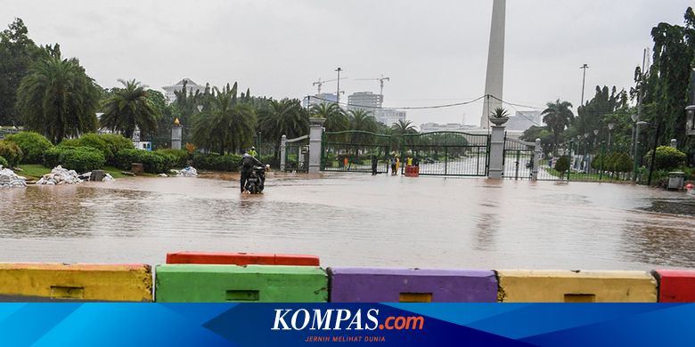 Komentar Berita Hujan Minggu Pagi Jalan Sekitar Monas Dan