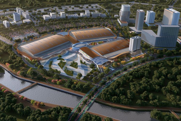 Nusantara International Convention Exhibition (NICE) PIK berdiri di atas lahan seluas 40 hektare (ha) dan menghadirkan lebih dari 130.000 metre  persegi ruang acara. 