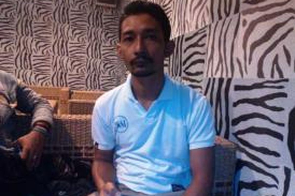 Koordinator relawan Perhimpunan Kebangkitan Suara Indonesia (PKSI) Jember, Jawa Timur, Roni Nuryahya.
