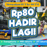 Promo HUT ke-80 TNI: Tarif MRT, LRT, dan Transjakarta Hanya Rp 80