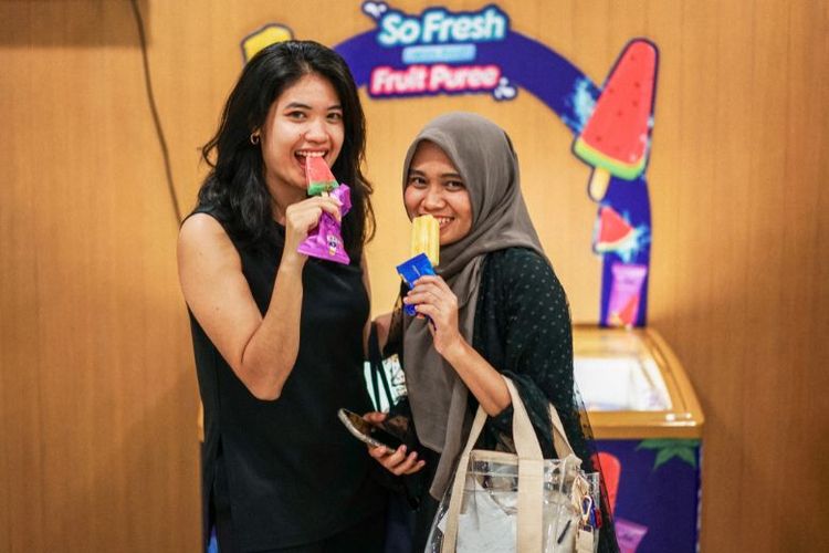 Es krim Aice dapat dinikmati dalam berbagai momen.