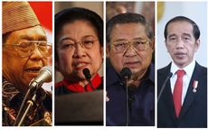 Jumlah Kementerian sejak Era Gus Dur hingga Jokowi, Era Megawati Paling Ramping