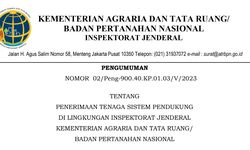 Kementerian ATR/BPN Buka Lowongan Kerja hingga 13 Juni 2023, Simak Persyaratannya