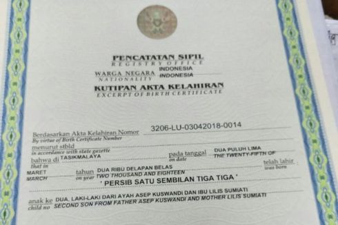 Saat Nama Anak Terlalu Panjang dan Menyulitkan Pengurusan Dokumen...