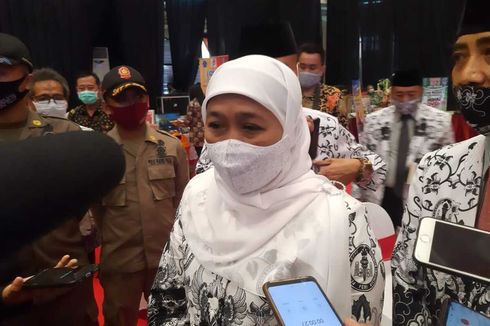 Khofifah Minta Sekolah Matangkan Persiapan Teknis Jelang Belajar Tatap Muka 2021