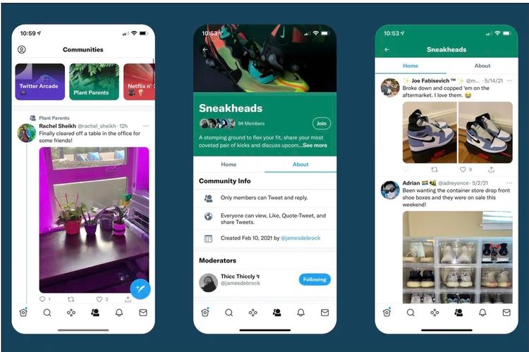 Fitur Communities di Twitter