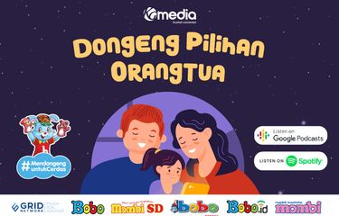 KG Media bersama media anak meluncurkan kanal berisikan konten dongeng berbasis audio melalui platform siniar (podcast), yaitu Dongeng Pilihan Orangtua.