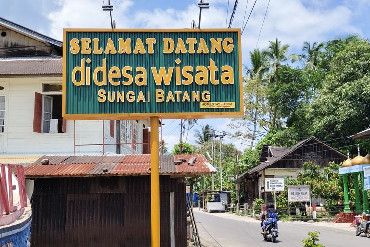 Desa wisata Sungai Barang, lokasi Museum Rumah Kelahiran Buya Hamka di Kecamatan Tanjung Raya, Kabupaten Agam, Sumatera Barat, Sabtu (13/4/2024) 