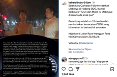 Video Viral ODGJ Mengadang Mobil di Jalan Raya