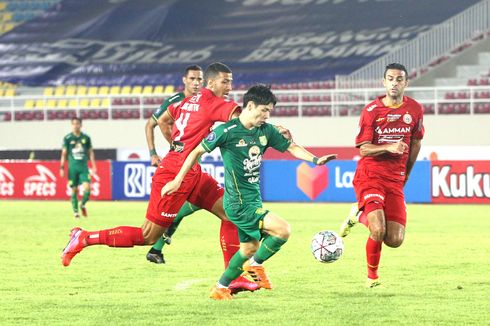 HT Persija Vs Persebaya, Gol Marukawa Bawa Bajul Ijo Unggul 1-0