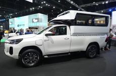 Konsep Toyota Hilux Listrik Diubah Jadi Angkot