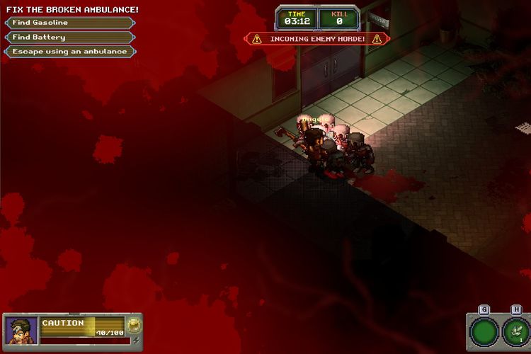 Pasukan zombi (horde) di Whisper Mountain Outbreak akan menyerbu pemain setiap tiga menit sekali