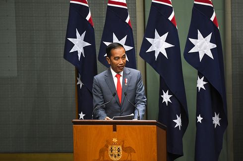 Presiden Jokowi Bicara Politik Identitas di Hadapan Parlemen Australia