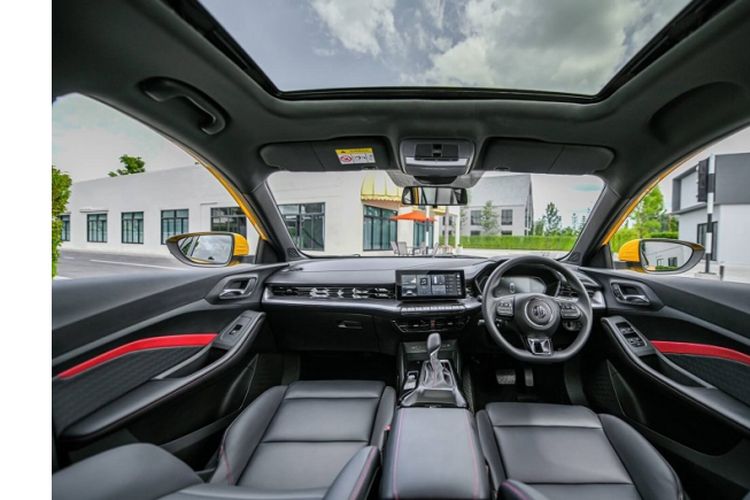 Interior MG 5 GT.