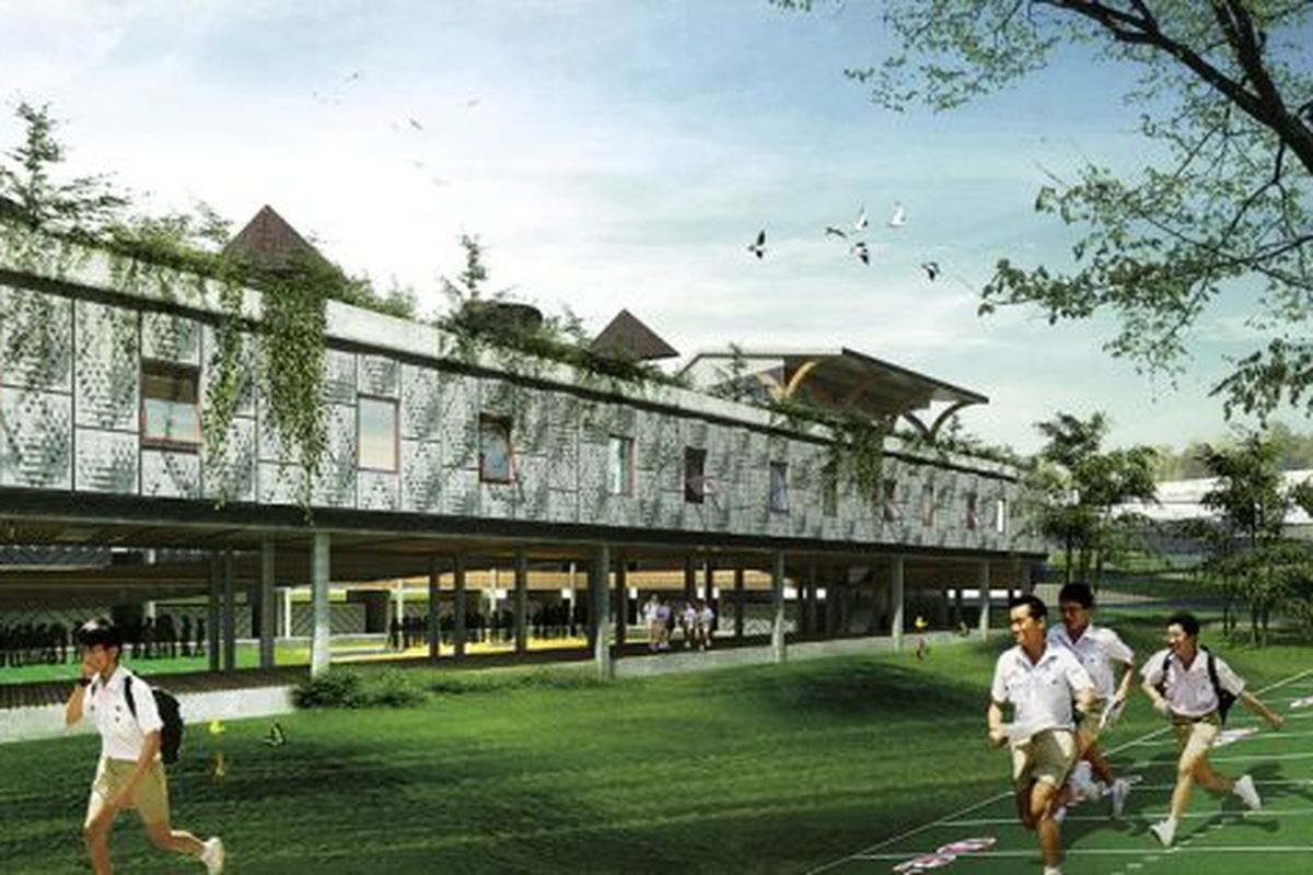 Sekolah di Ruteng, karya Faso Architects Studio