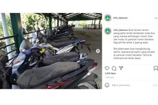 Viral, Foto Puluhan Sepeda Motor Terparkir hingga Berdebu di Bandara Ngurah Rai Bali, Siapa Pemiliknya?