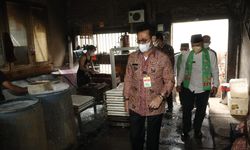 Tinjau Produksi Tahu di Jakarta, Mentan SYL Pastikan Ketersediaan Kedelai untuk Ramadhan dan Lebaran Aman