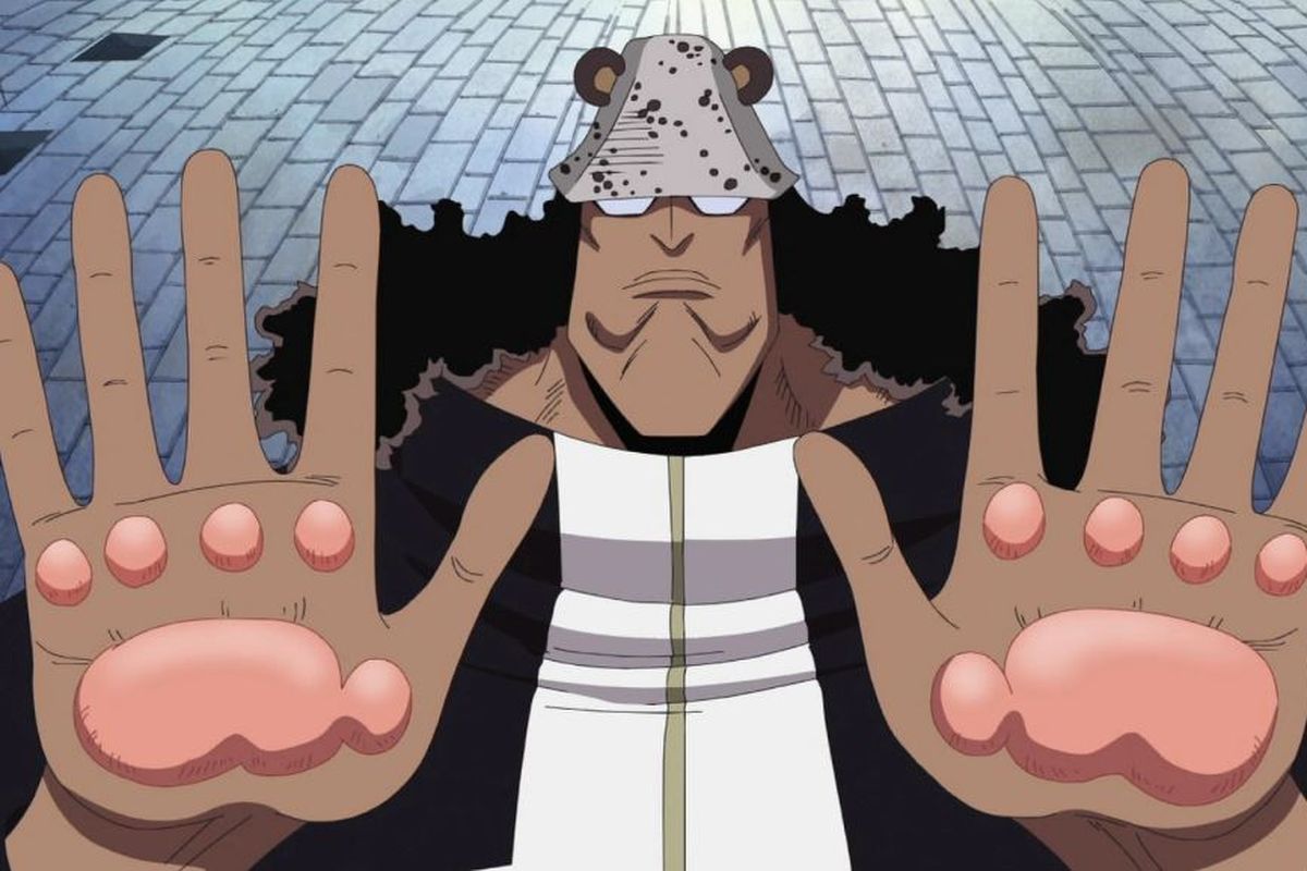 Potret Bartholomew Kuma, salah satu karakter dalam waralaba One Piece.