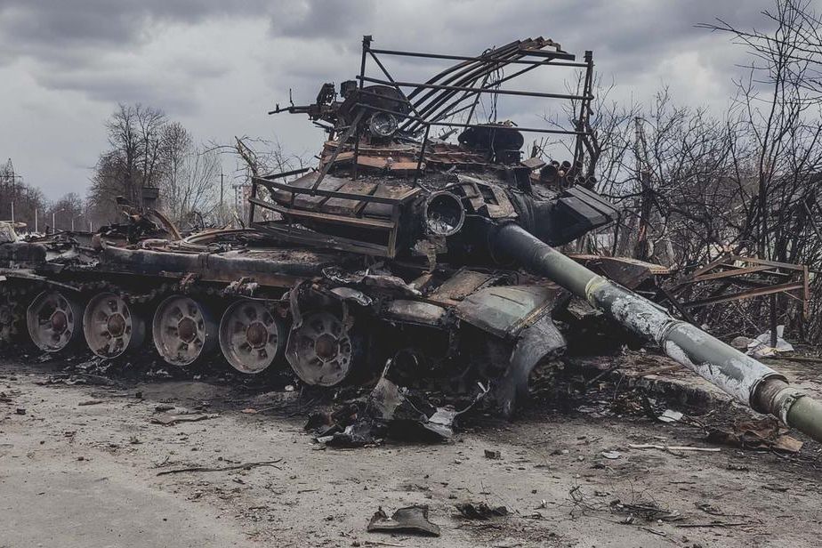 Bagaimana Nasib Rongsokan Tank Rusia di Ukraina?