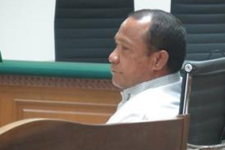 Bupati nonaktif Morotai Rusli Sibua di Pengadilan Tipikor, Jakarta, Kamis (6/8/2015).