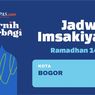 Jadwal Imsakiyah di Bogor Hari Ini, Sabtu 1 April 2023