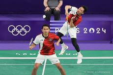 Hasil Badminton Olimpiade 2024, Fajar/Rian Dibekuk Wakil India Dua Gim Langsung