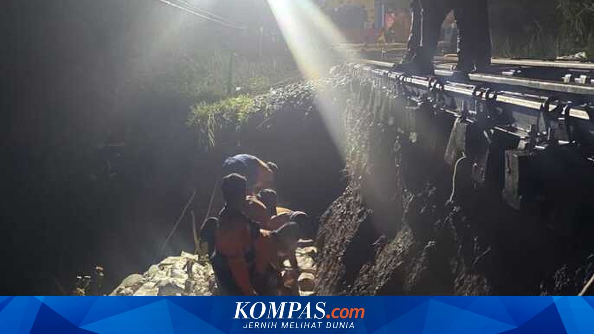 Longsor Jalur Cibeber-Lampegan Bikin 6 Perjalanan KA Siliwangi Dibatalkan