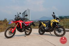 Komparasi Desain V-Strom 250SX dan CRF250 Rally, Siapa Lebih Keren?