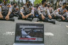 Polisi Selidiki Foto 2 Terduga Teroris Condet dan Bekasi di Sidang Rizieq Shihab