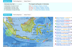 Twin Earthquakes Shake Indonesian Province of Bengkulu